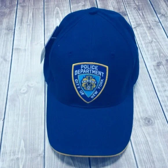 Navy NYPD Shield Hat baseball cap unisex NWT LAST ONE! - Picture 9 of 9